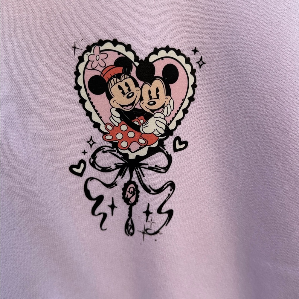 Hanes Light Pink Valentines Sweatshirt crewneck